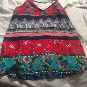 Small spaghetti strap blouse